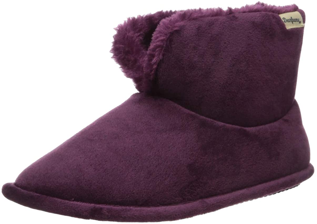 dearfoam bootie slippers womens