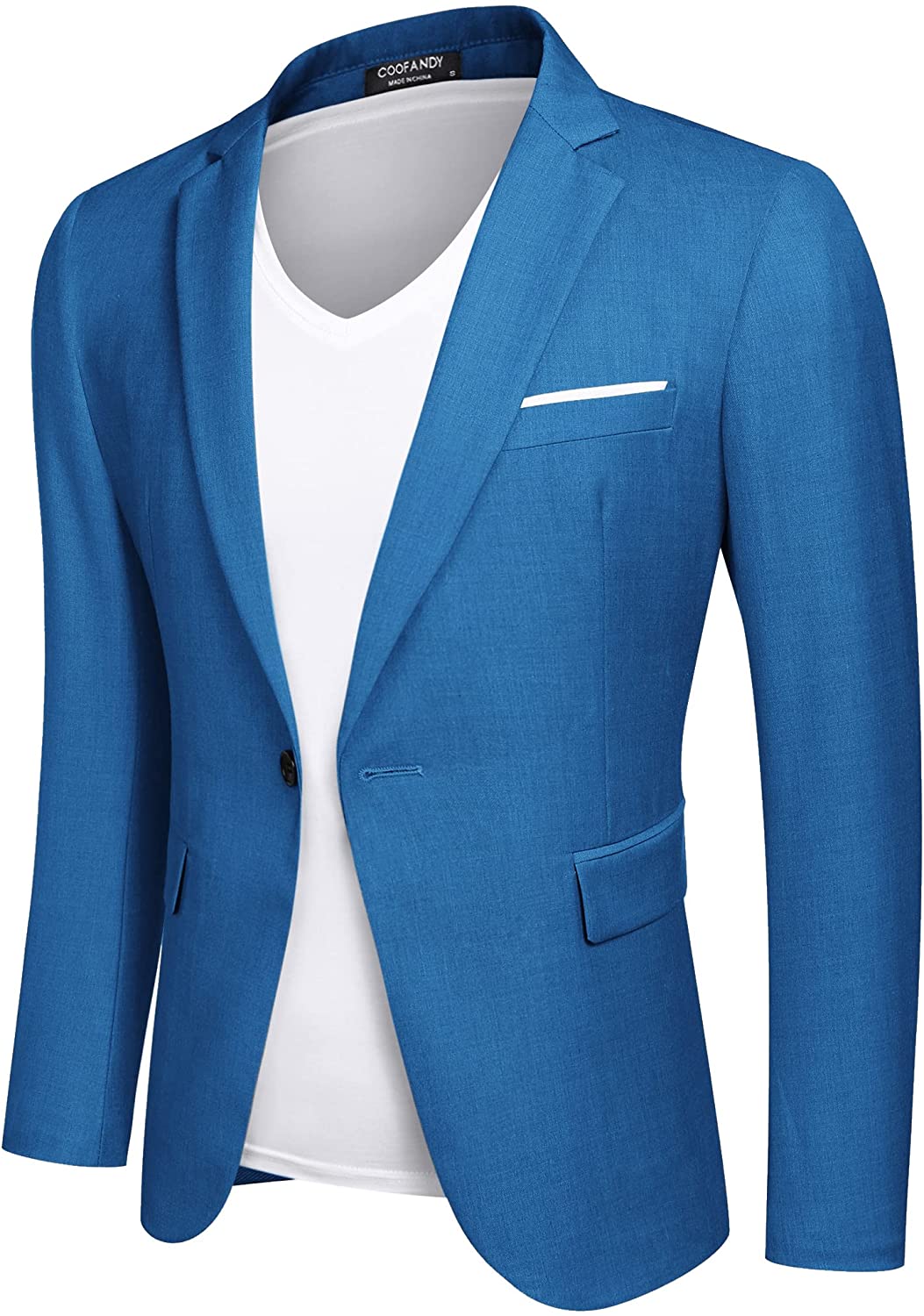 COOFANDY Men Casual Blazer Jackets Slim Fit Suits Jacket Business