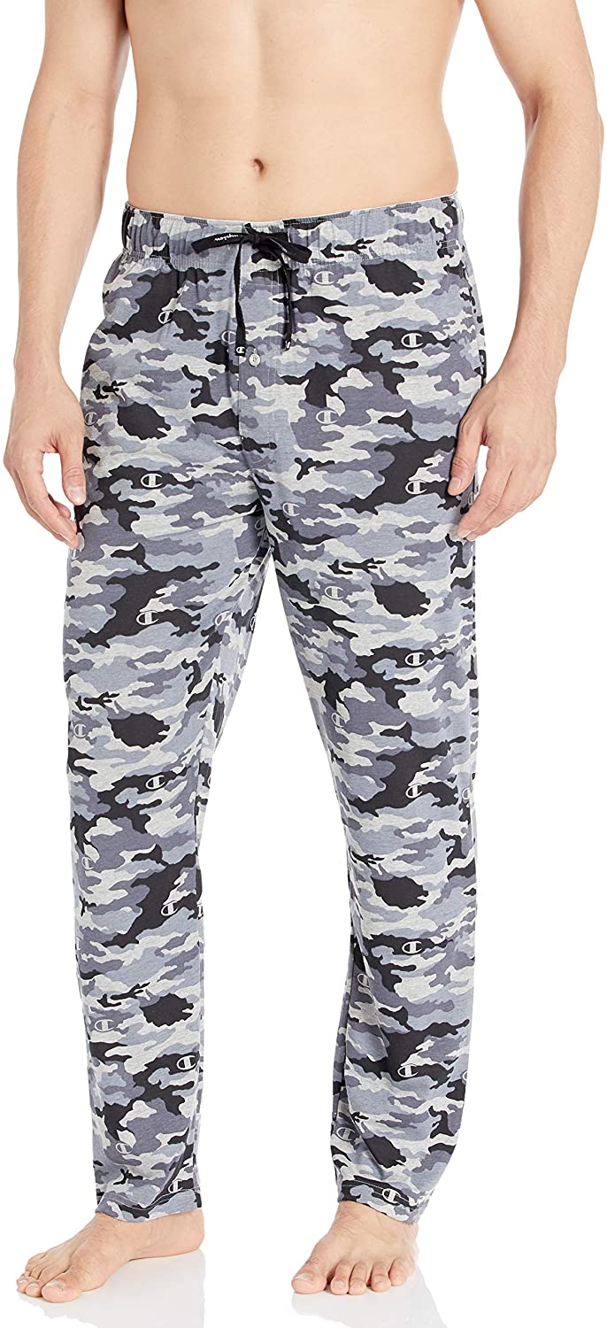 Champion Men s Jersey Camo Sleep Pants eBay