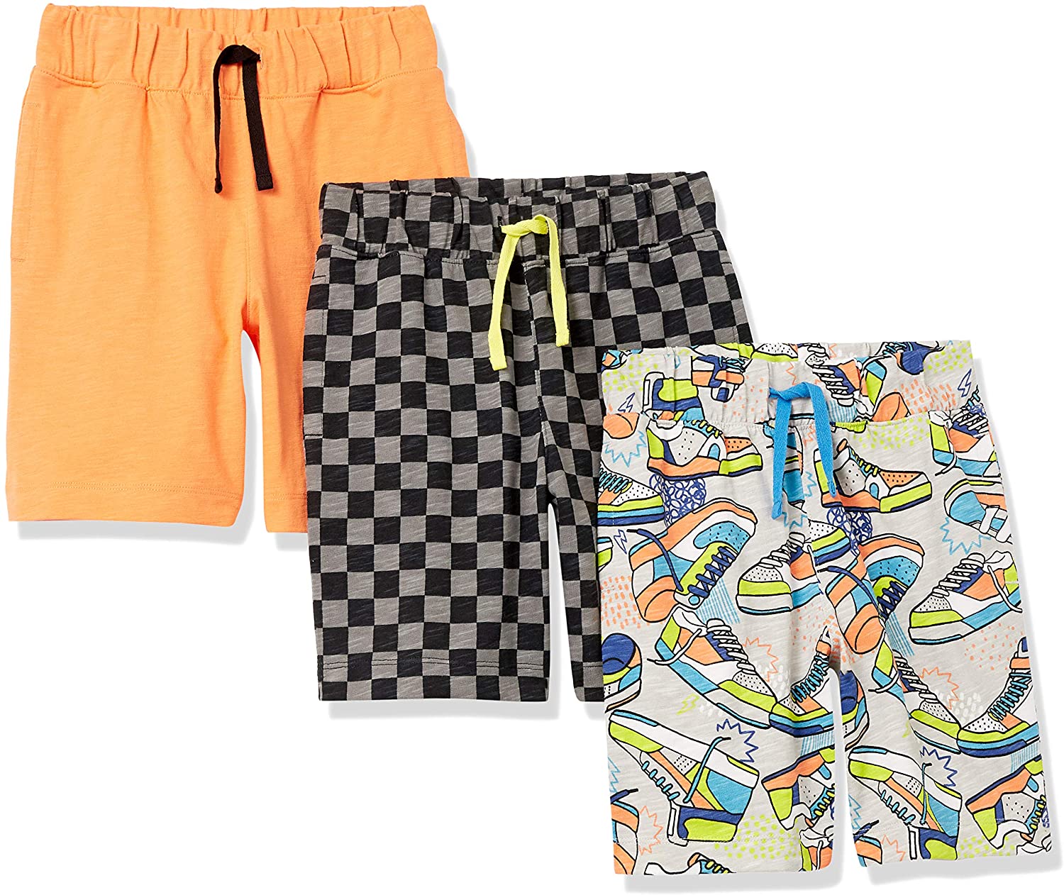 Spotted Zebra Boys Knit Jersey Play Shorts Brand
