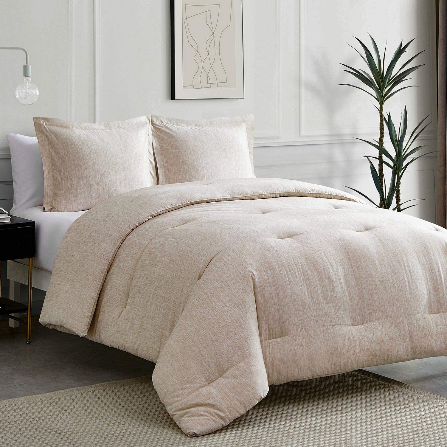 Bedsure California King Comforter Sets, Bed Comforter Cal King Set, Grey Cationi Zapewnienie jakości, popularna WYPRZEDAŻ