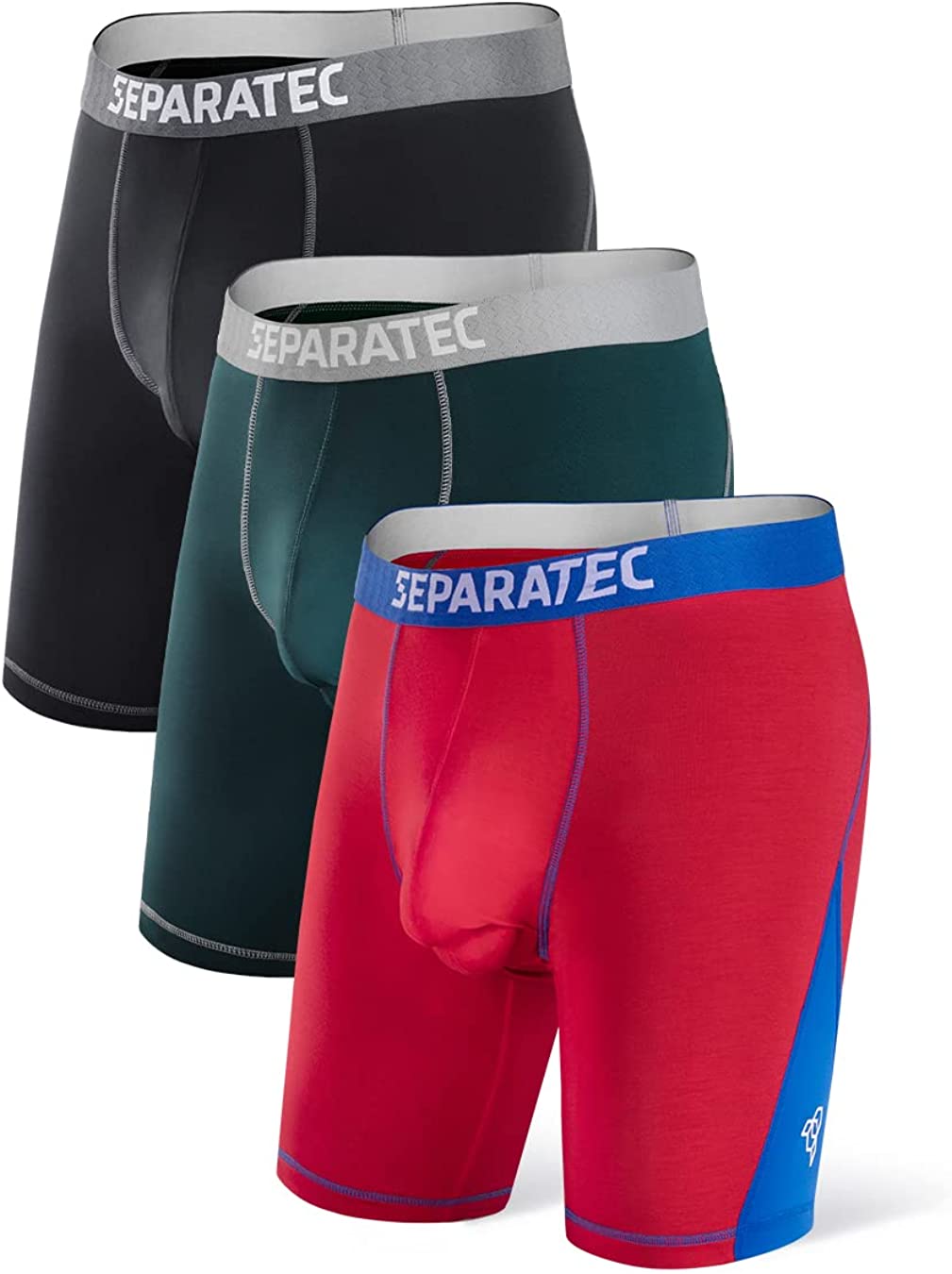 Separatec Men's Underwear long leg Active Sport Cool Dry