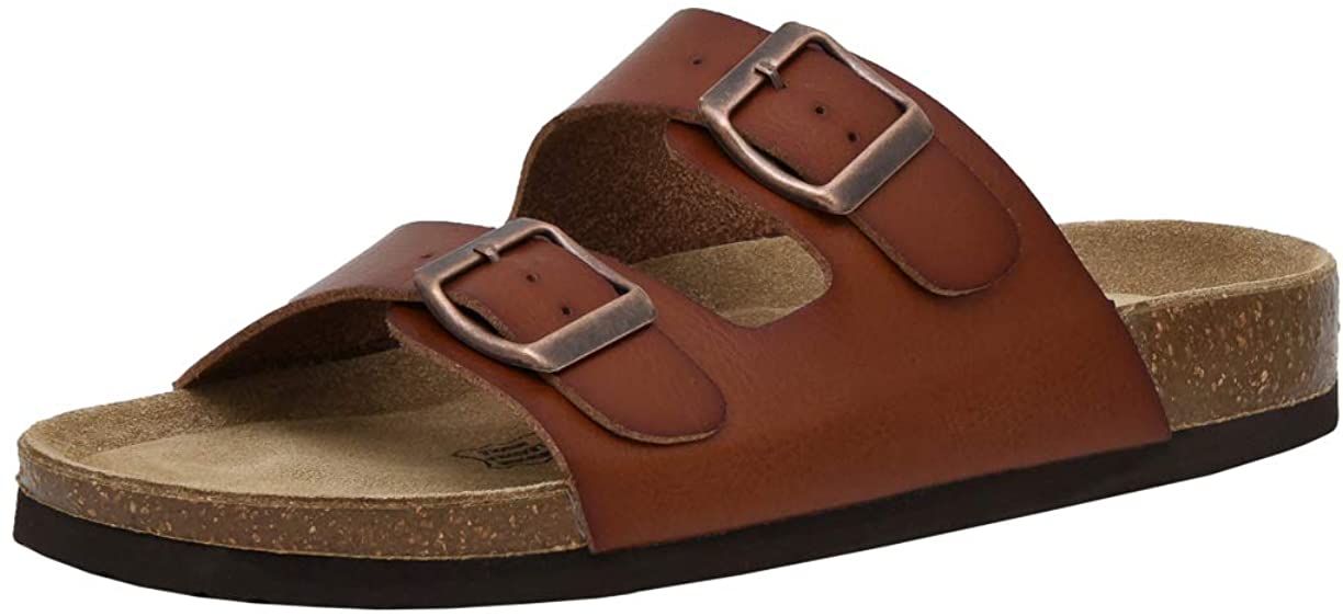 Comfort CUSHIONAIRE Women's Lane Cork Footbed Sandal with 