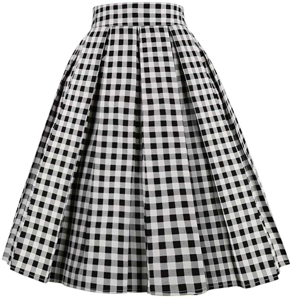 vintage pleated skirts