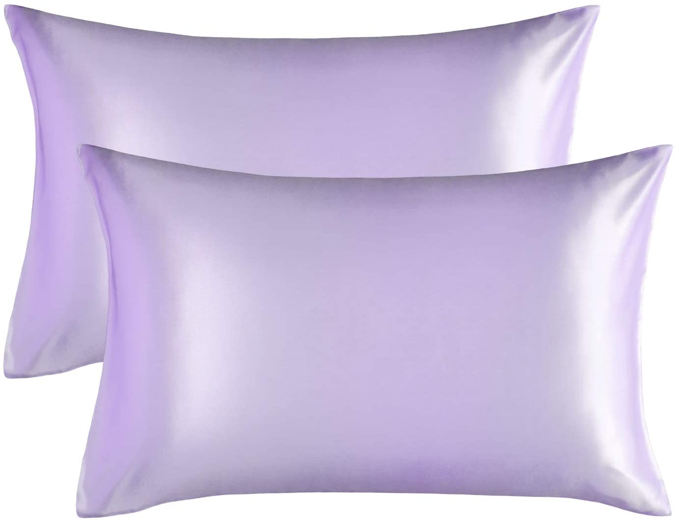 Muama Satin Silk Pillowcase 2 Pack for Hair and Skin with 