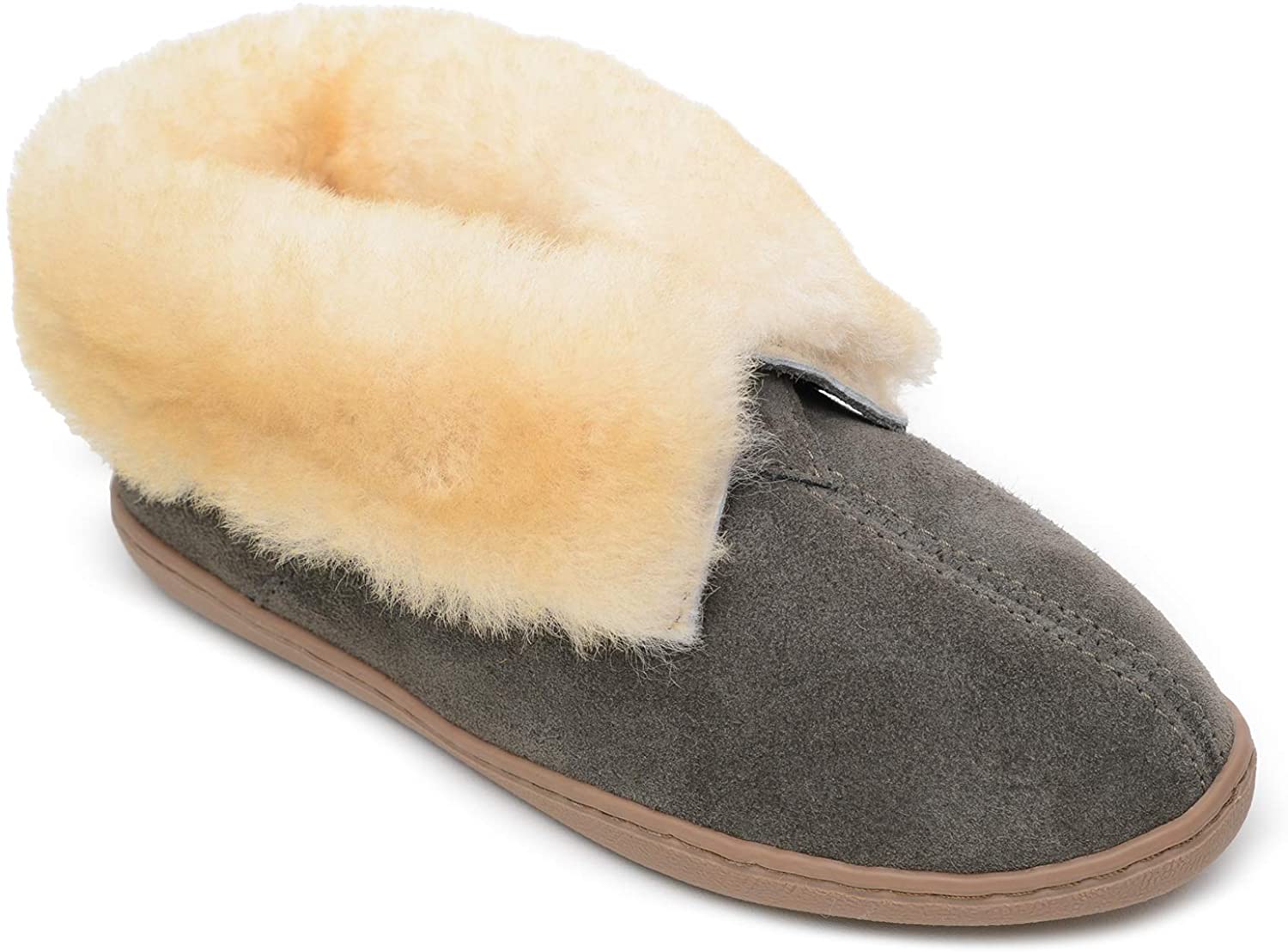 minnetonka sheepskin slipper bootie