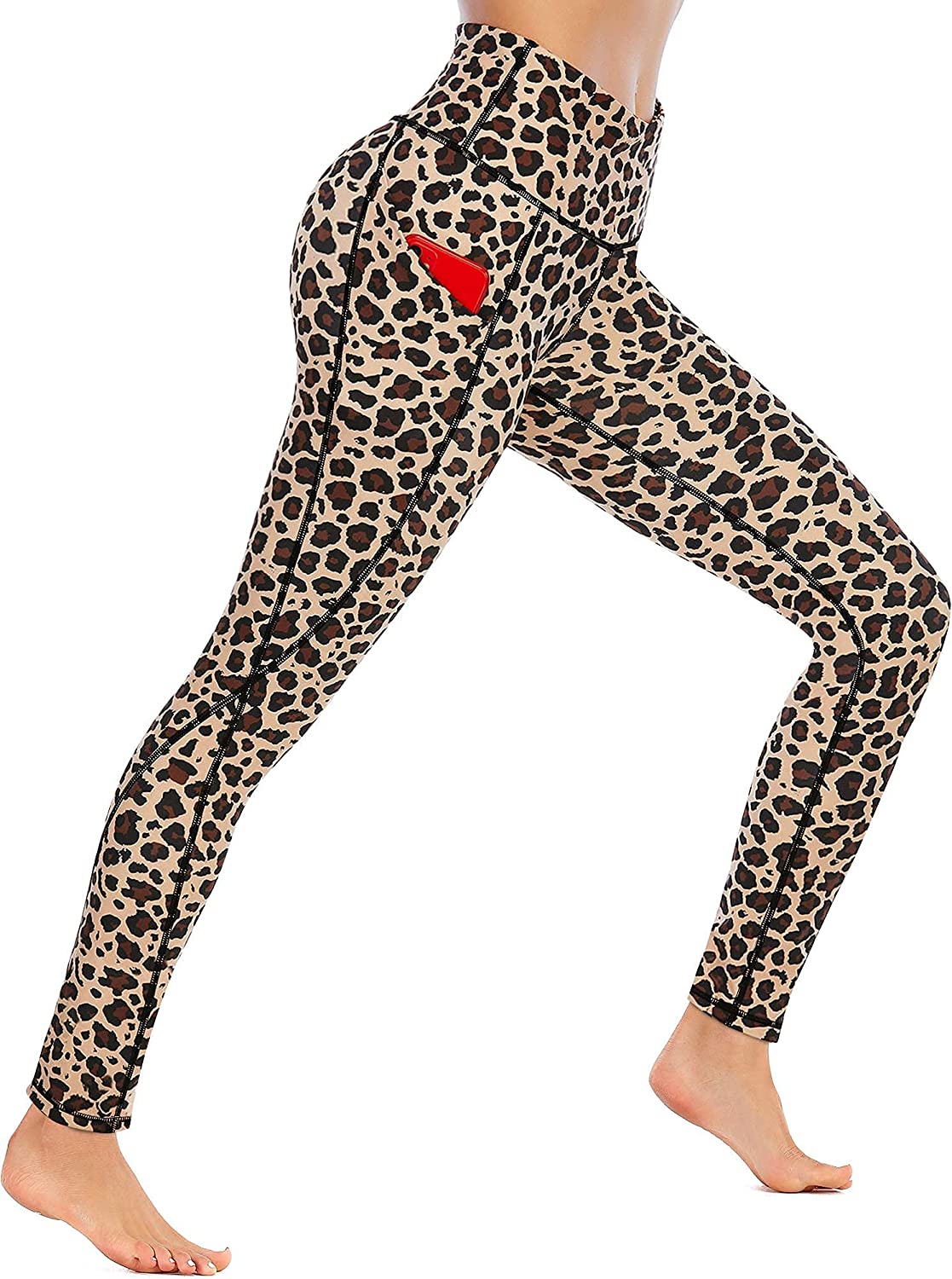 Ewedoos Leggings with Pockets for Women High Waisted Yoga Pants