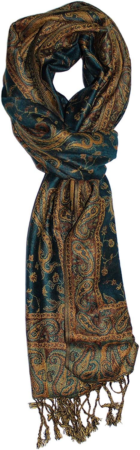 Ted & Jack Luxe Butterfly Patterned Reversible Pashmina