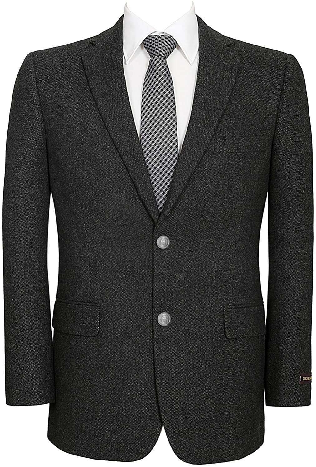 Men's Sport Coat Classic Fit 2 Button Stretch Blazer Suit Jacket