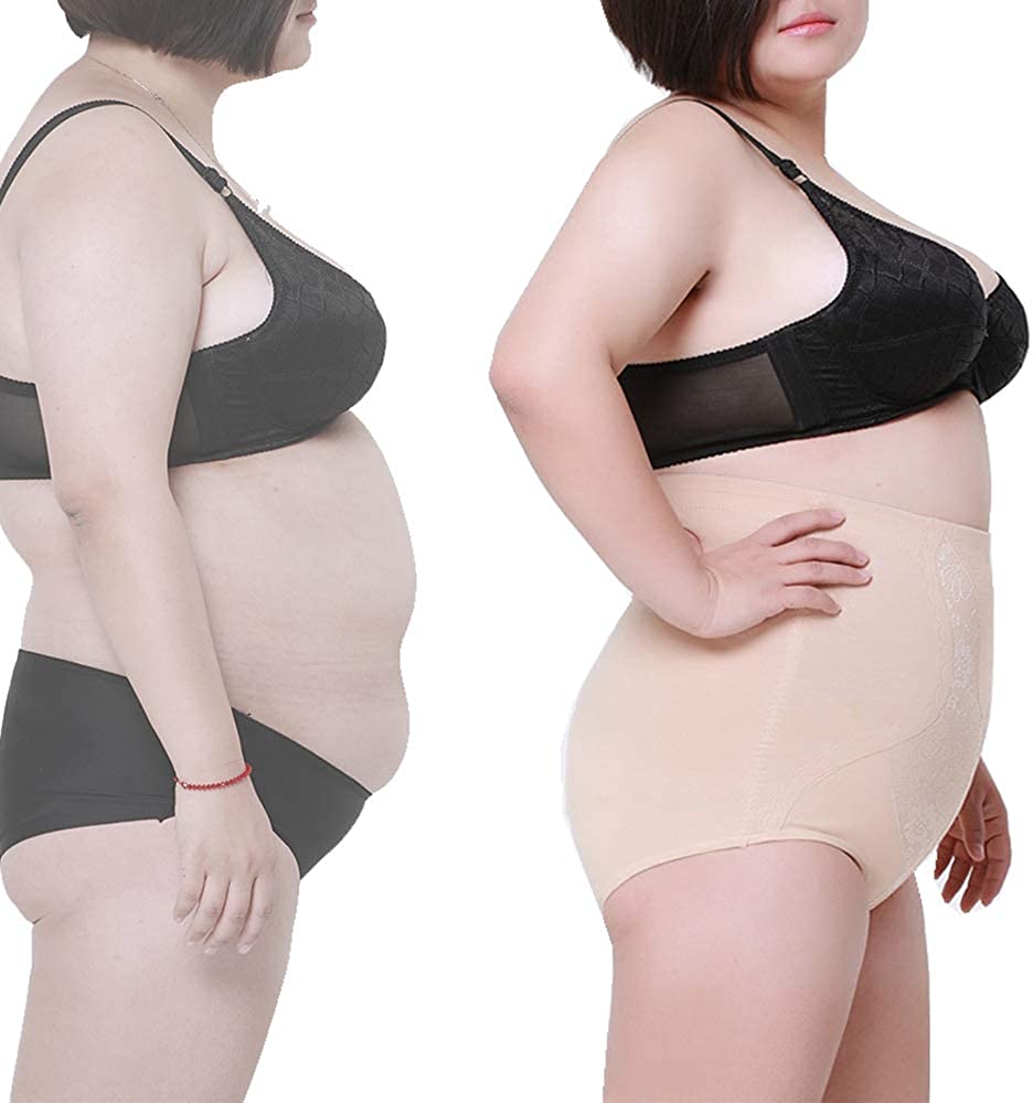 Max shape Women's High Waist Tummy Control Silm Panty Plus Size