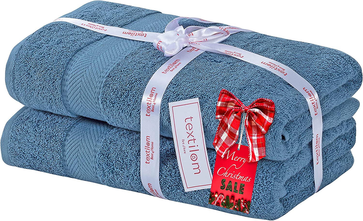 Textilom 100% Turkish Cotton 6 Pcs Bath Towel Set, Luxury Bath Towels for  Bathro