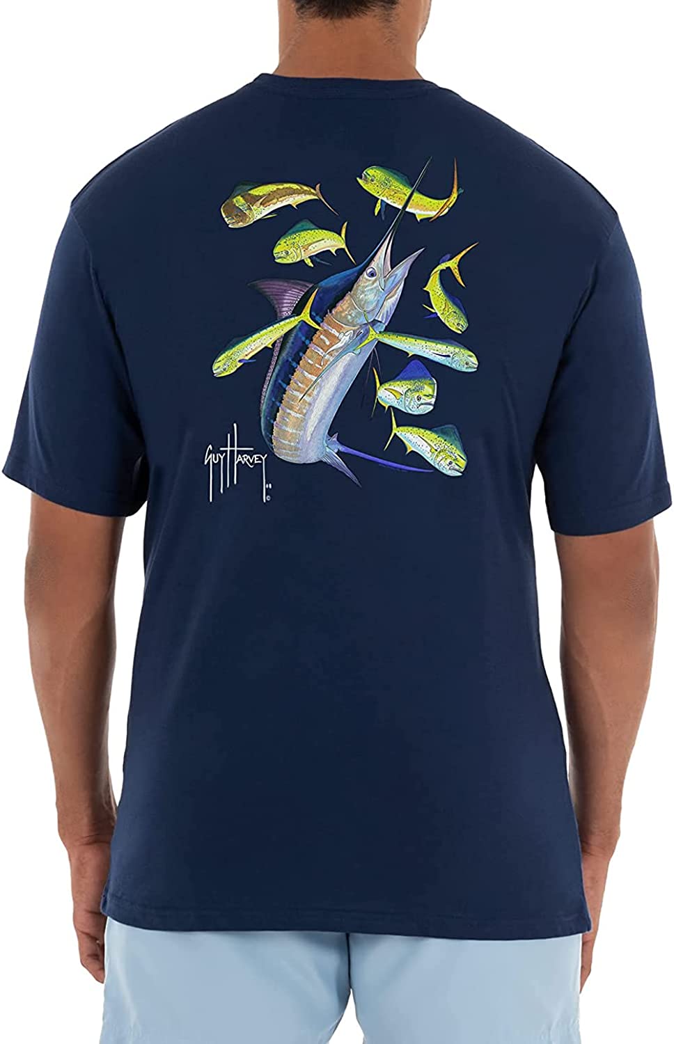 Guy Harvey Men’s Billfish Collection Short Sleeve T-Shirt