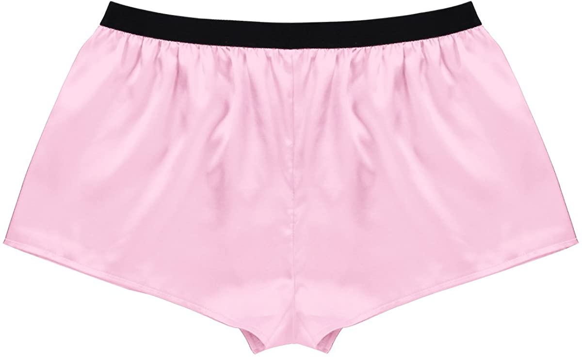 CHICTRY Men's Satin Boxer Shorts Lounge Boyleg Beachwear Underwear | eBay