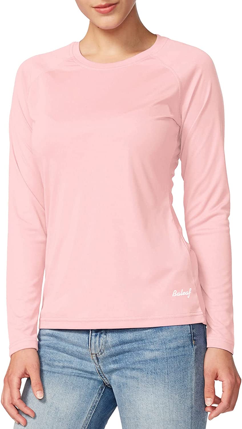 BALEAF Women's Long Sleeve Shirts UPF50+ Sun Protection Quick