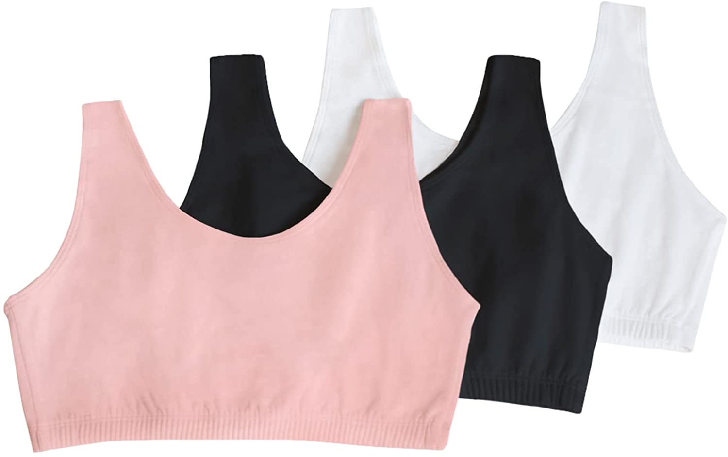 Fruit of the Loom Women's Built Up Tank Style Sports Bra Value