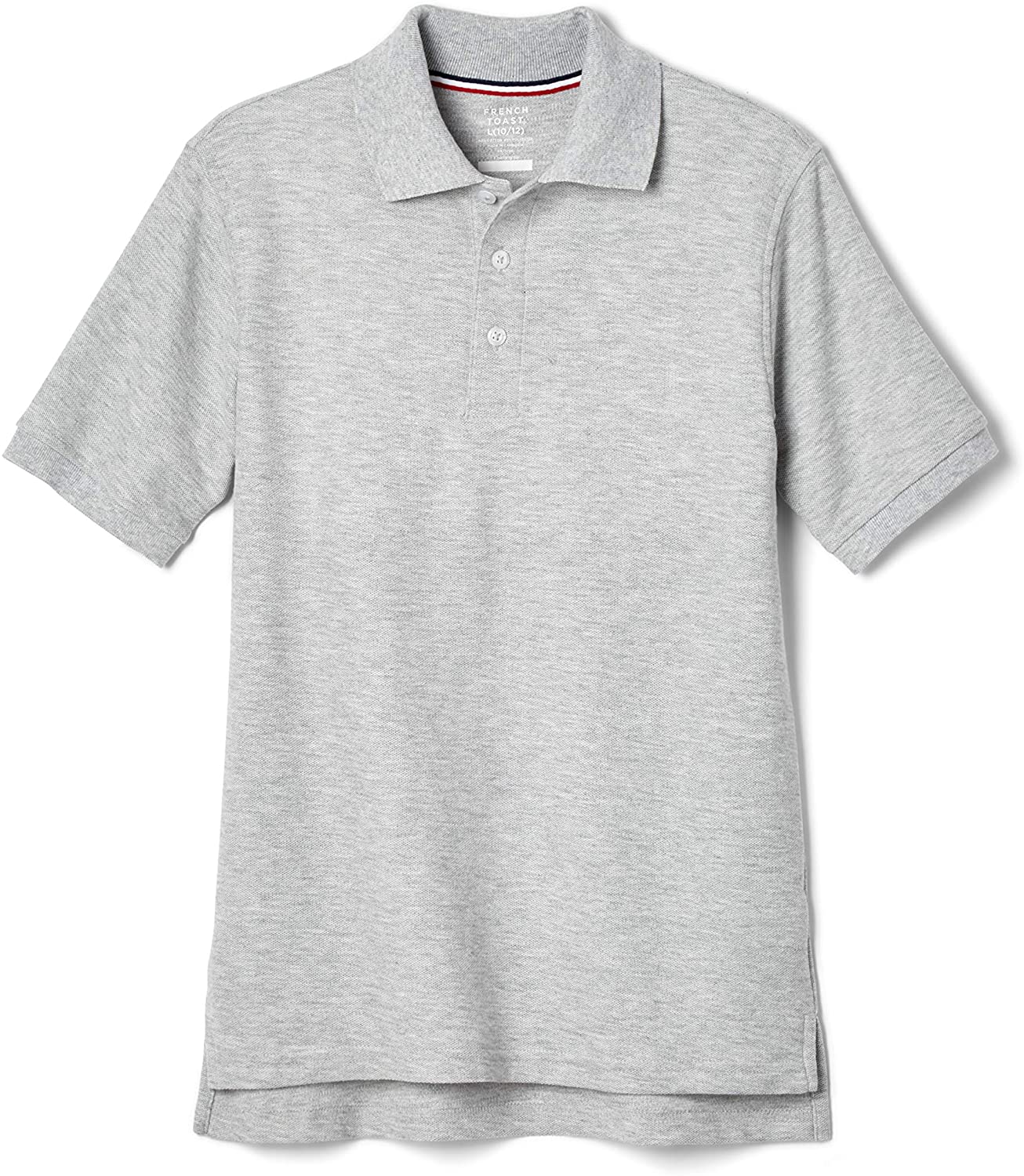 French Toast Boys Short Sleeve Pique Polo Shirt Standard & Husky