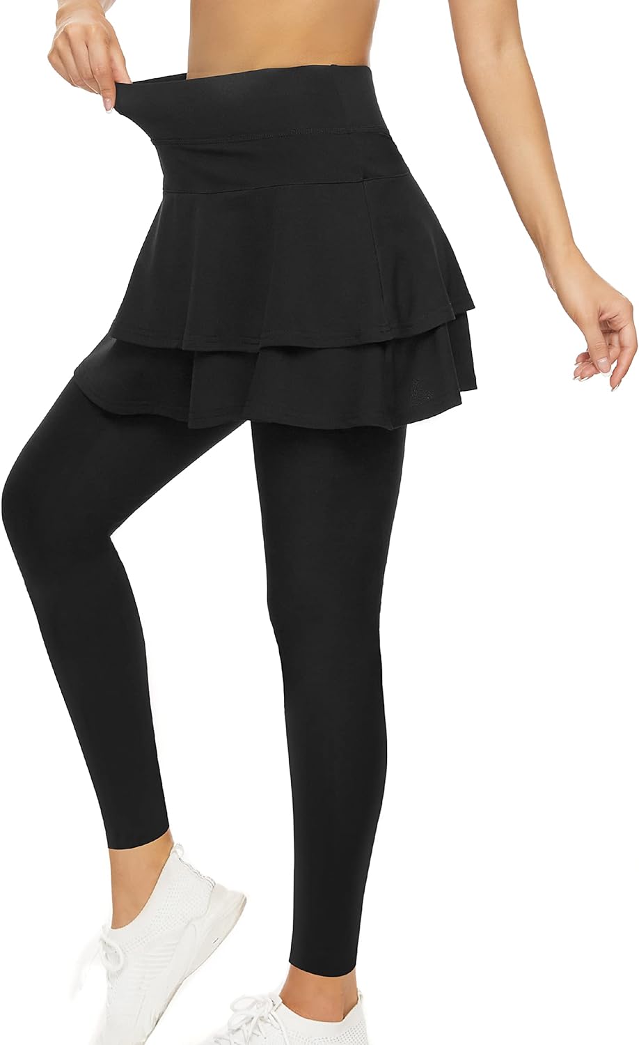 Westkun Women Leggings with Skirt Attached Tennis India | Ubuy