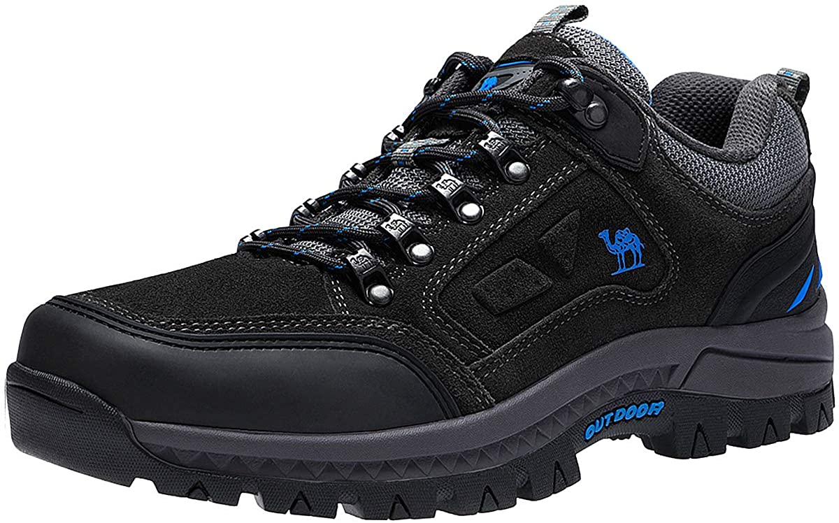 CAMEL CROWN Men's Hiking Shoes Low Top Trekking Boots Non-Slip Walking... 