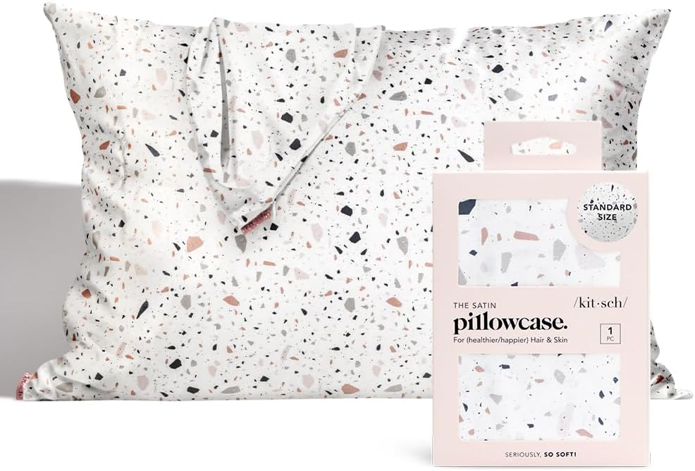 Kitsch Satin Pillowcase for Hair & Skin - Softer Than Silk and, Cooling  Pillowc