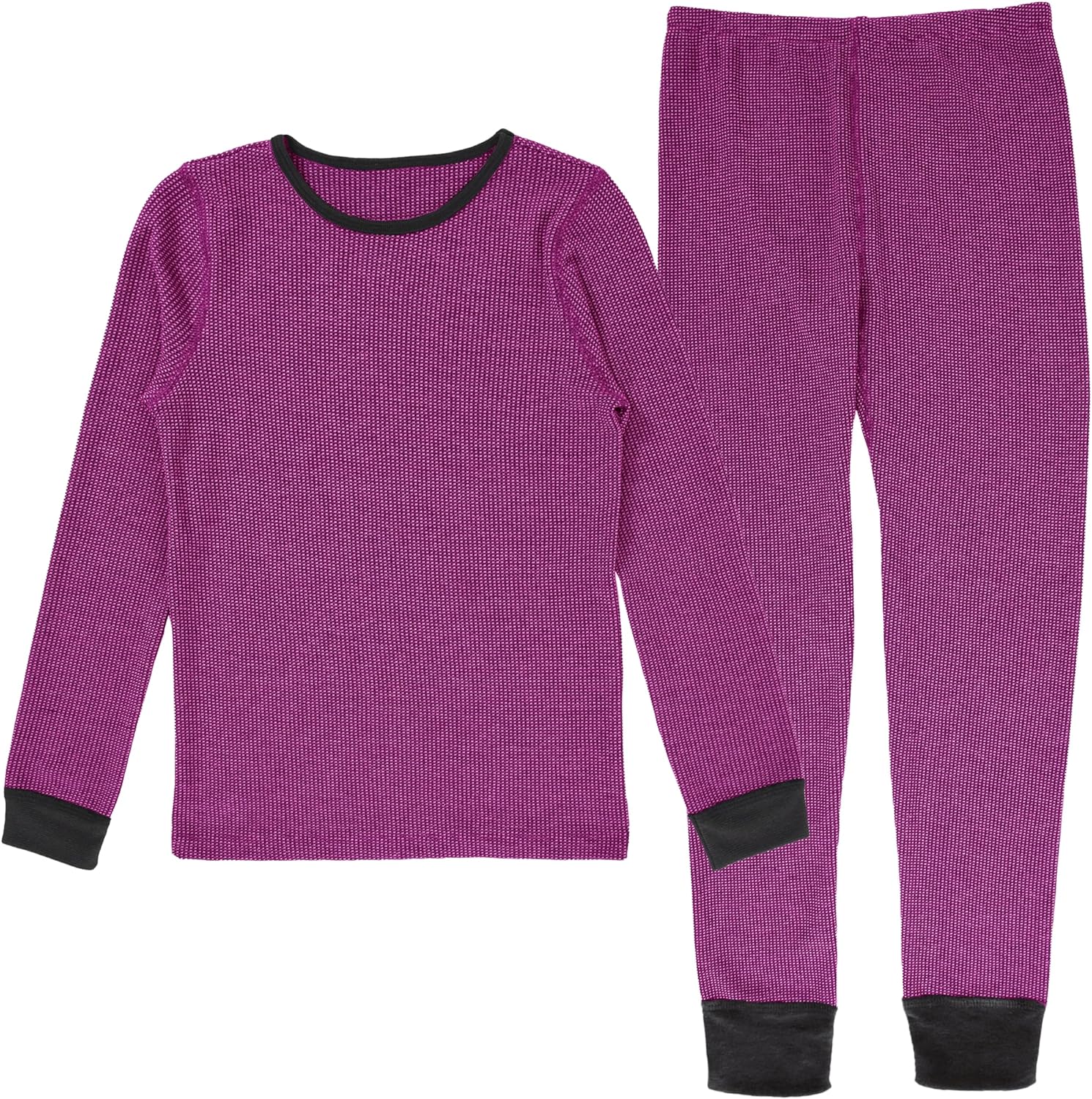 Fruit of the Loom Womens Micro Waffle Premium Thermal Crew Top : :  Clothing, Shoes & Accessories