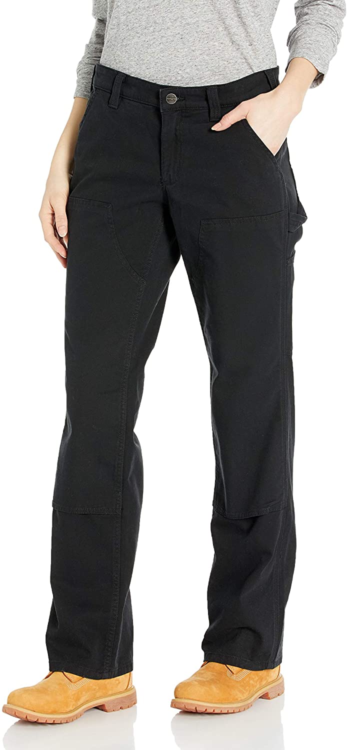 Carhartt Womens Original Fit Crawford Pant Black 12 Regular and Plus Sizes