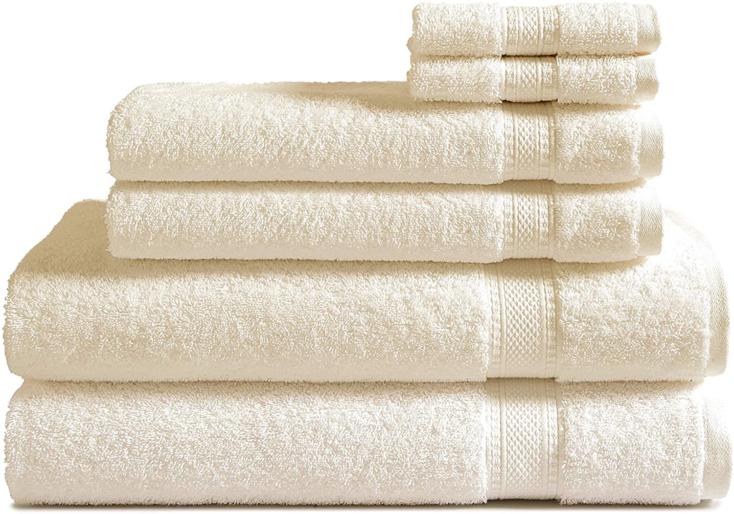 ivory bath towel set