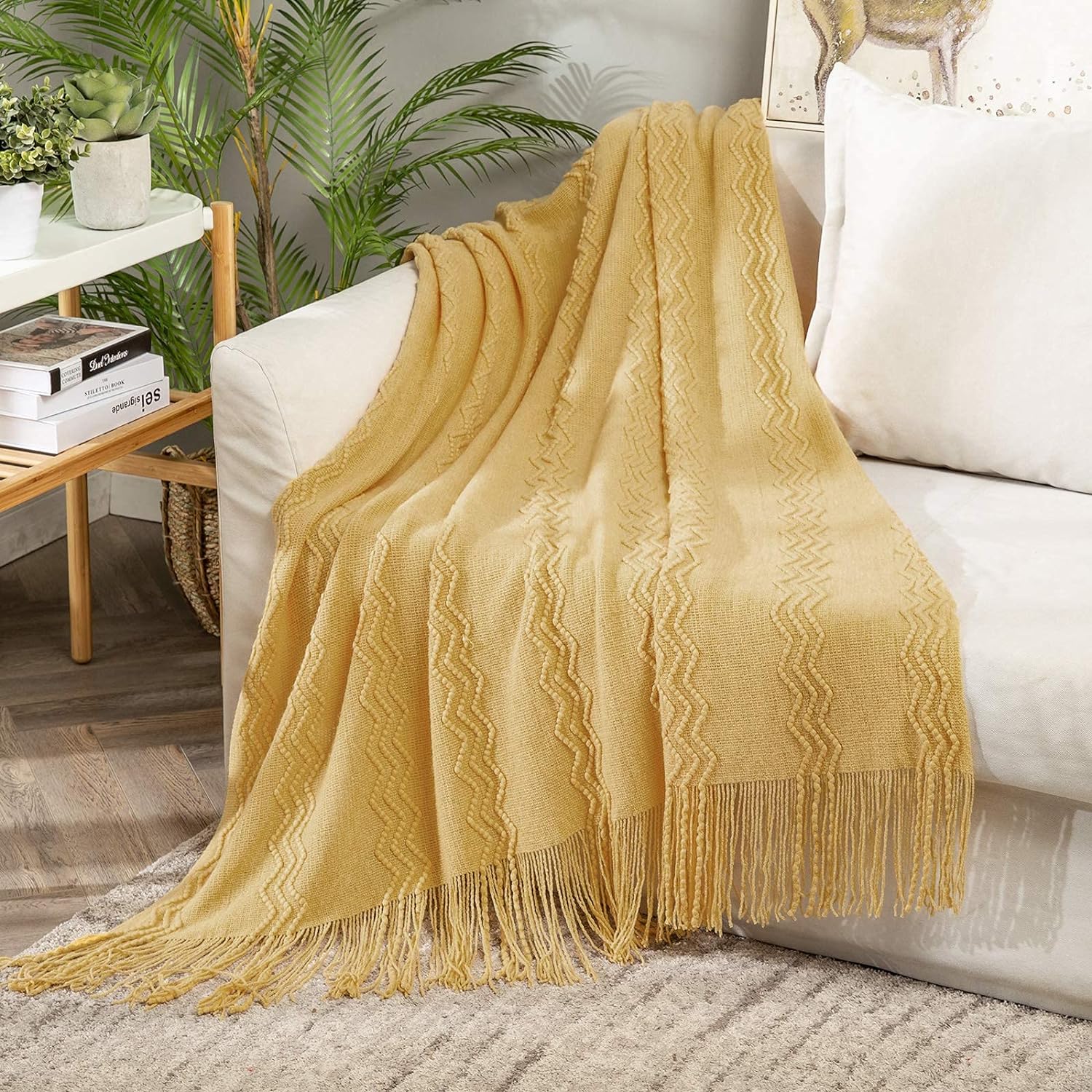 Terracotta knitted online throw