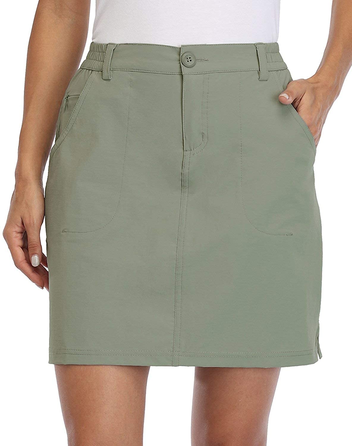 talsmand Hvis forsøg Willit Women&#039;s Outdoor Skort Golf Skort Casual Skort Skirt UPF 50+  Quick Dry Zip | eBay