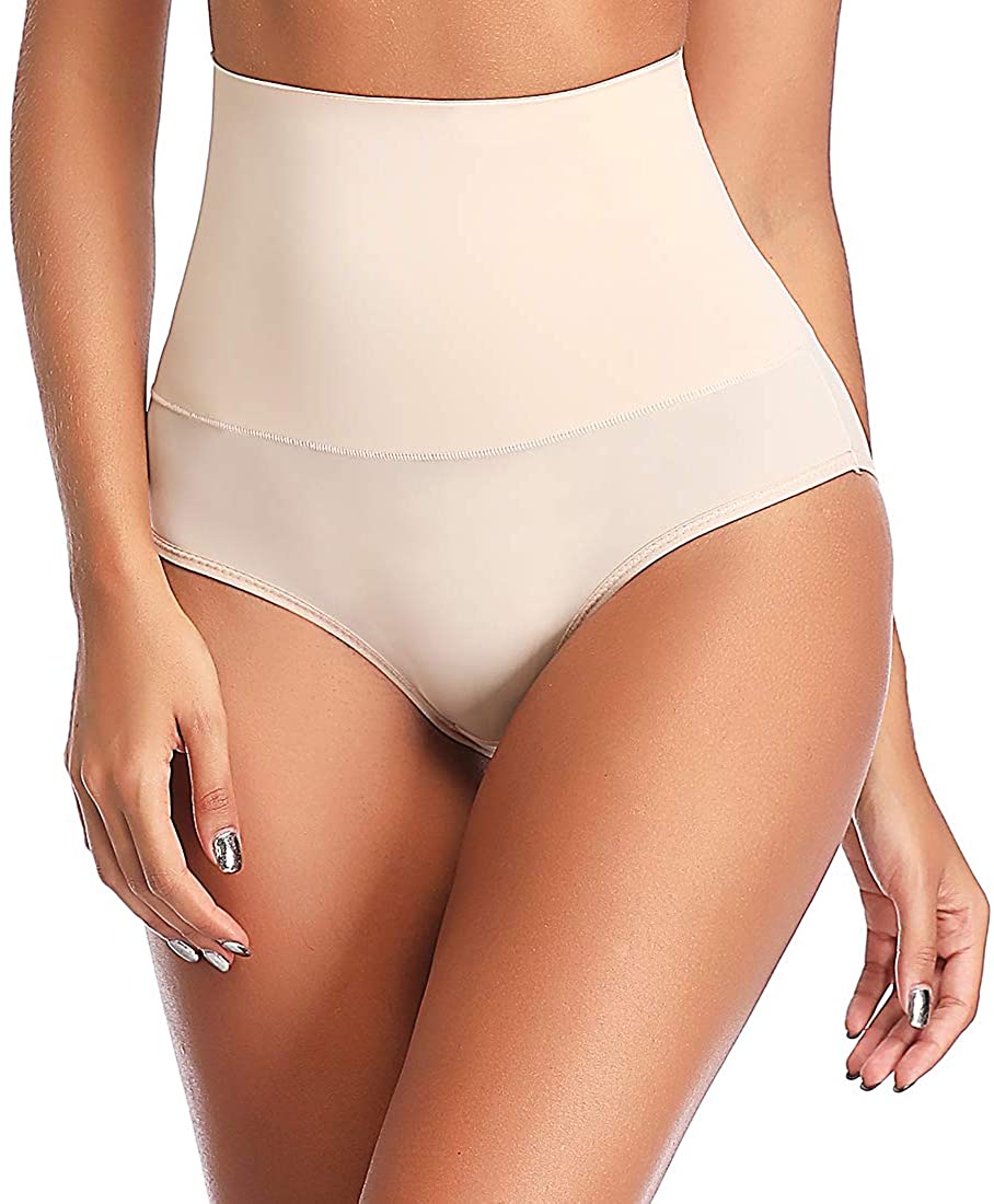 Joyshaper Womens Tummy Control Thong Shapewear High Waist Body Shaper Thongs Underwear 