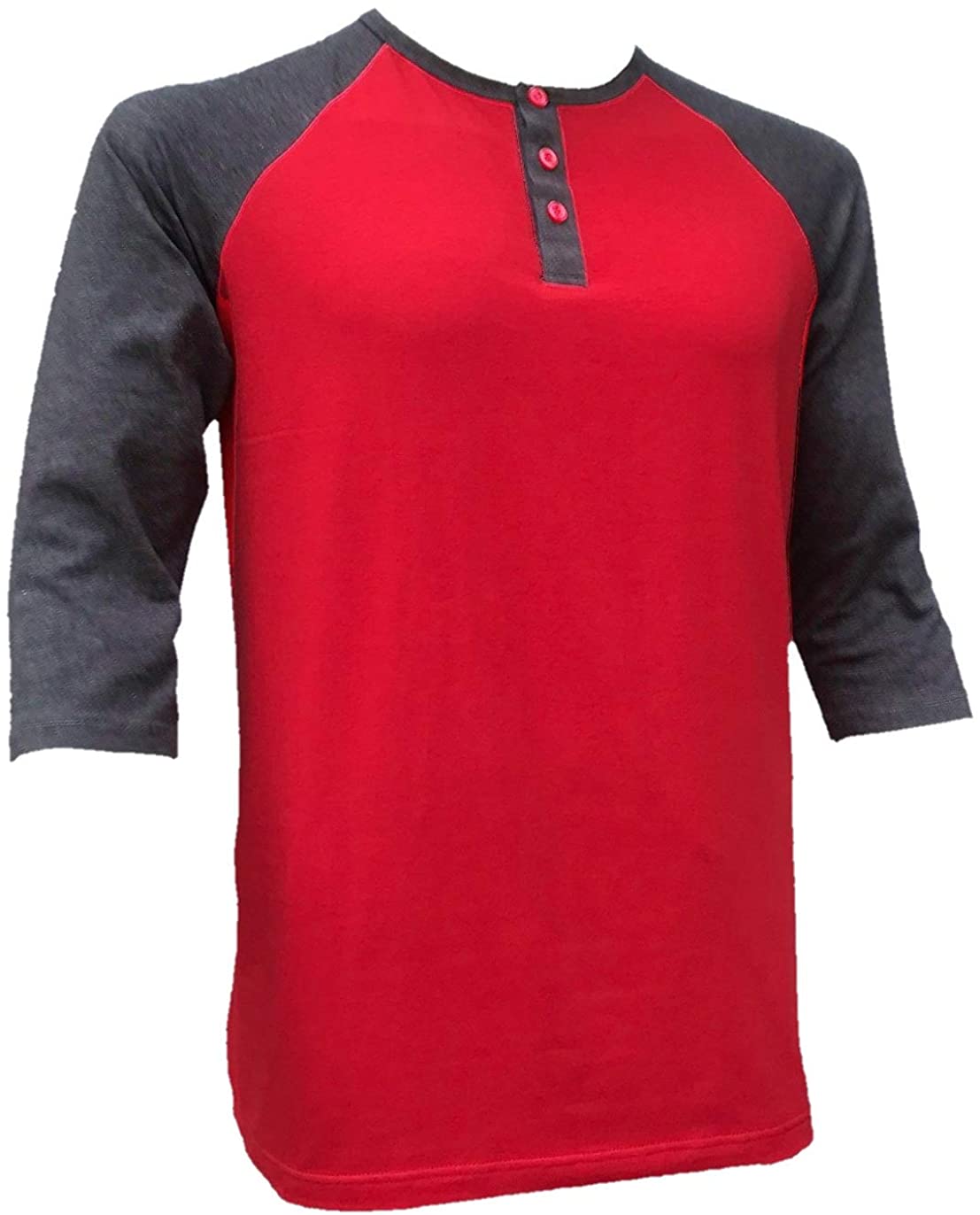 Details about   Styllion Mens Baseball Henley Shirts RHQS Big and Tall Heavy Weight 