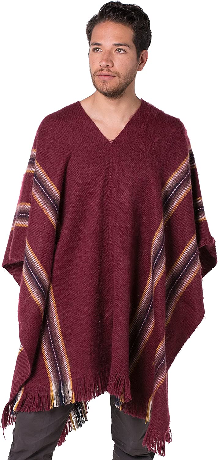 Gamboa Alpaca Poncho Western Poncho Cowboy Poncho Clint Eastwood Poncho ...