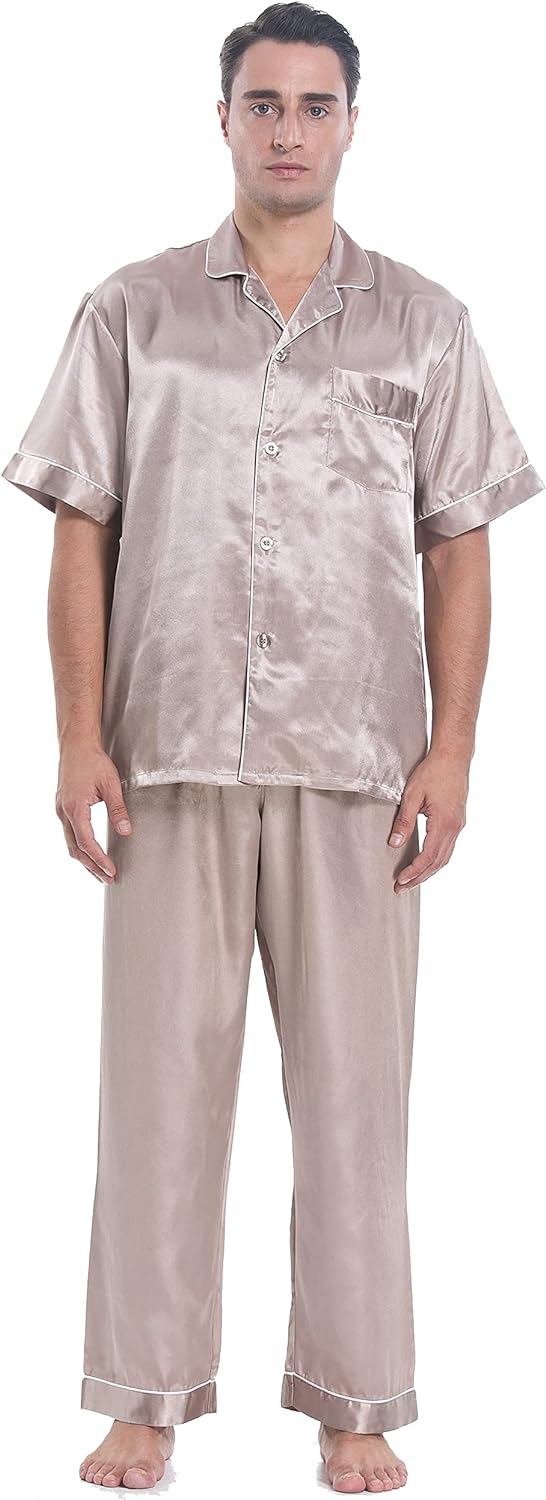 Silksilky Long Sleeve Silk Pyjamas Silk Pajamas for Wife – SILKSILKY