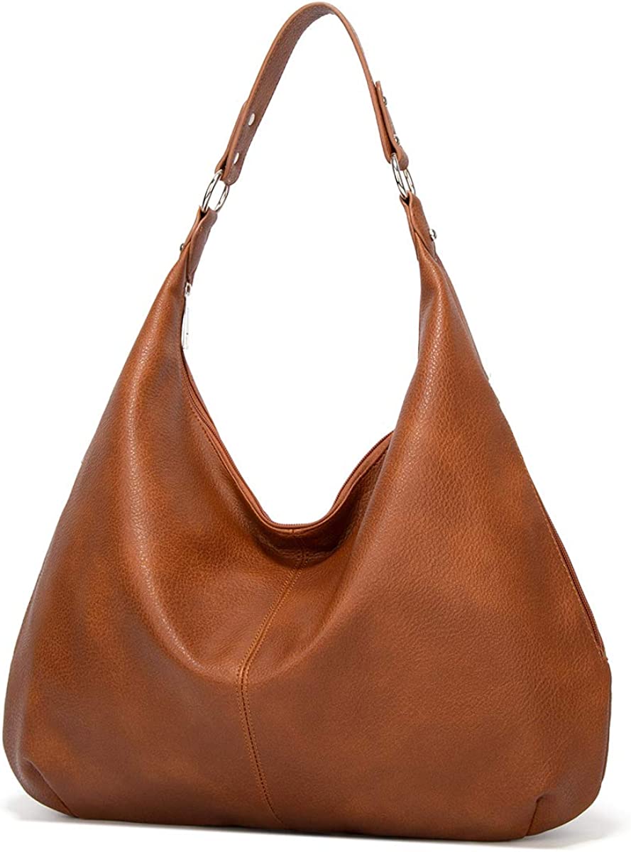 Ashioup Hobo Bags for Women Soft PU Leather Shoulder Bag Vintage