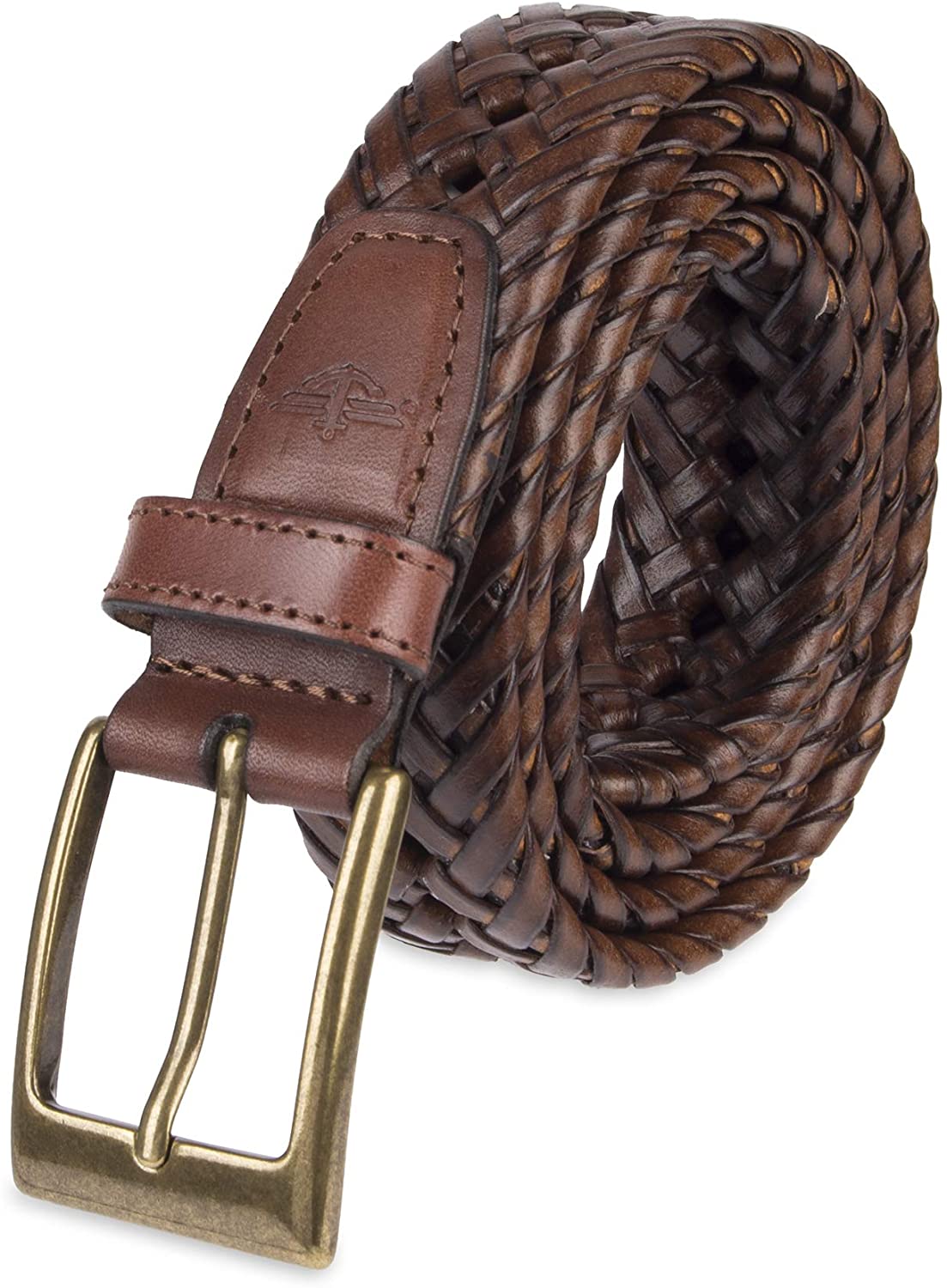 Dockers Men's Leather Braided Casual and Dress Belt | eBay