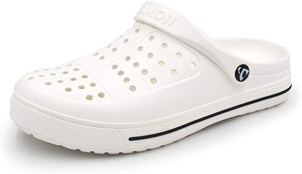 AMOJI Unisex Garden Clogs Shoes Sandals Slippers Mules CL1820