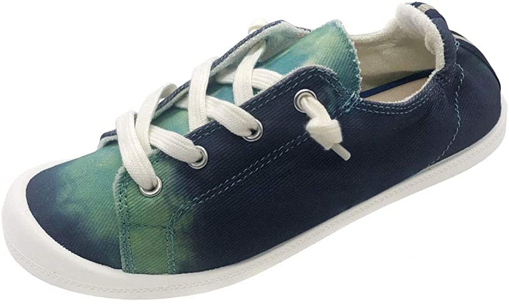 BENEKER Women's Low Top Canvas Sneakers Slip-On Comfort Shoes | eBay
