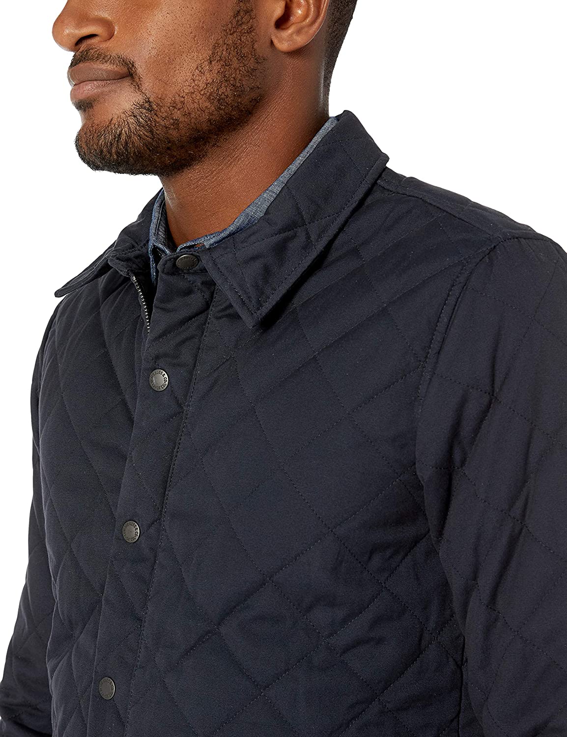 Levi's Men's Stretch Cotton Diamond Quilted Shirt Jacket | eBay