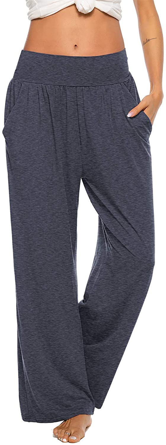 ZJCT Womens Sweatpants Comfy Loose Casual Wide Leg Yoga - Import It All