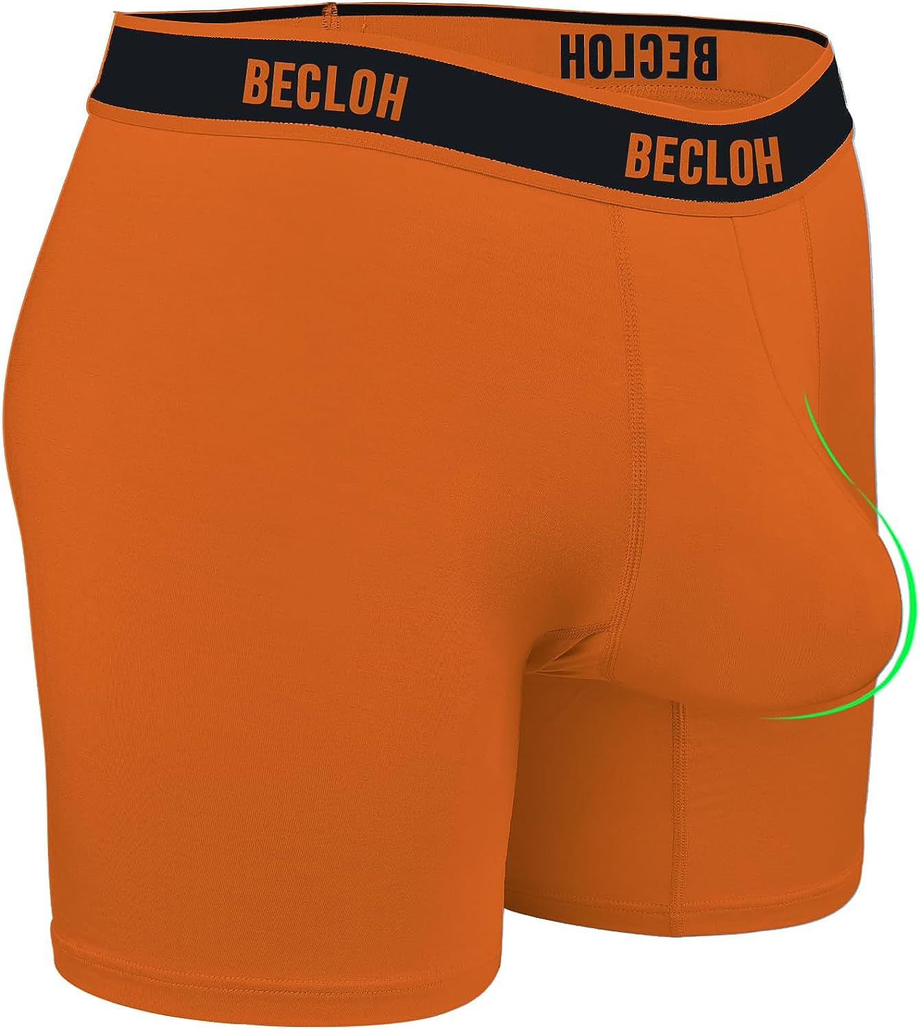BECLOH Bamboo Boxers -Cool Comfortable Men's Boxer Shorts. Soft