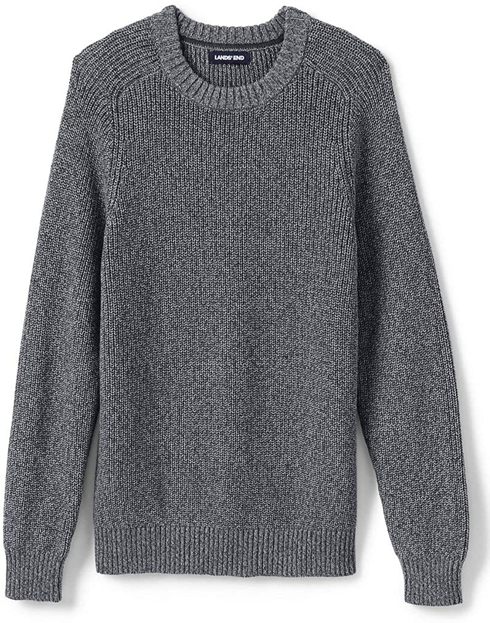 Lands' End Men's Drifter Cotton Crewneck Sweater | eBay