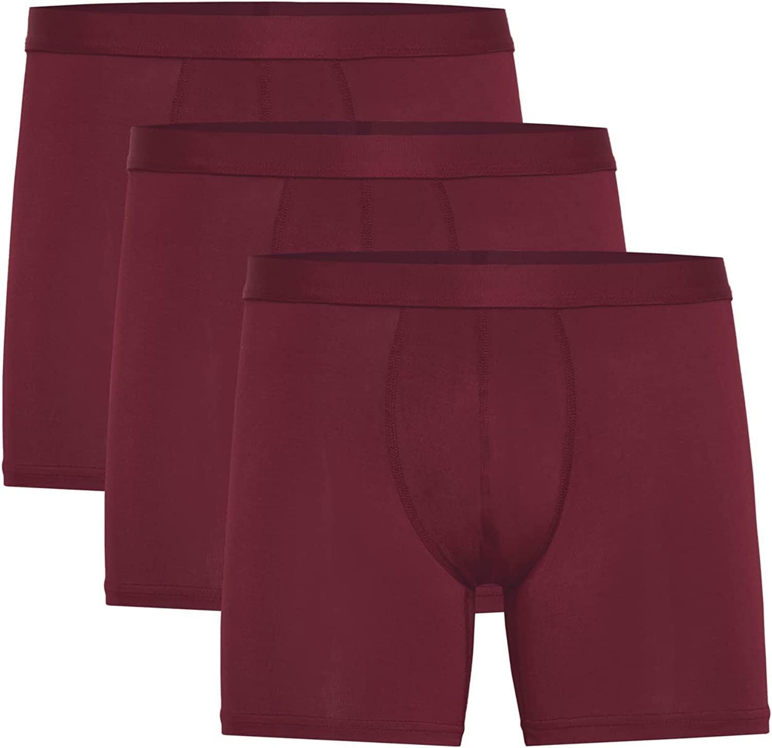 True Classic Men's Underwear Boxer Briefs, Ultra-Soft, Modern Fit (3 Pack)