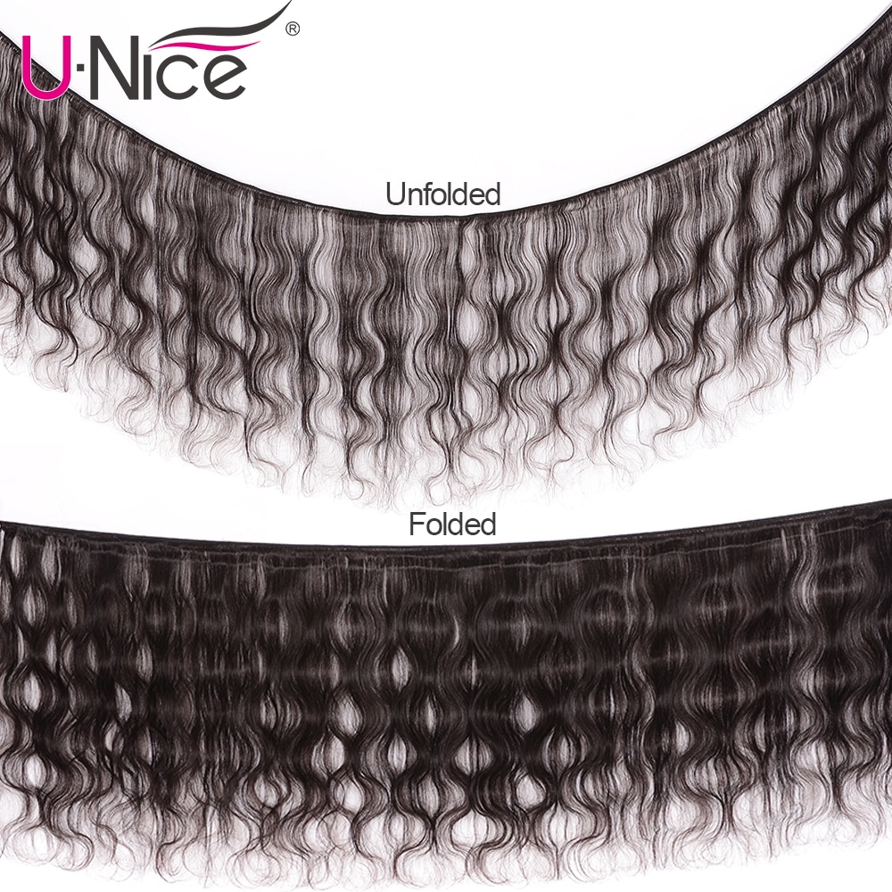 UNICE HAIR Brazilian Body Wave Hair Weave Bundles Natural Color 100% Human Hair weave 1/3/4 Piece 8-30