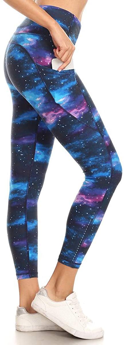 Leggings Depot - Yoga Pants with Side Pockets - $8.99~$15.99 Leggings Depot  High Waisted 7/8 Leggings Athletic 40 different style of leggings.   #leggings #yogaleggings #womenleggings #jogger  #fashion #solidleggings #printleggings