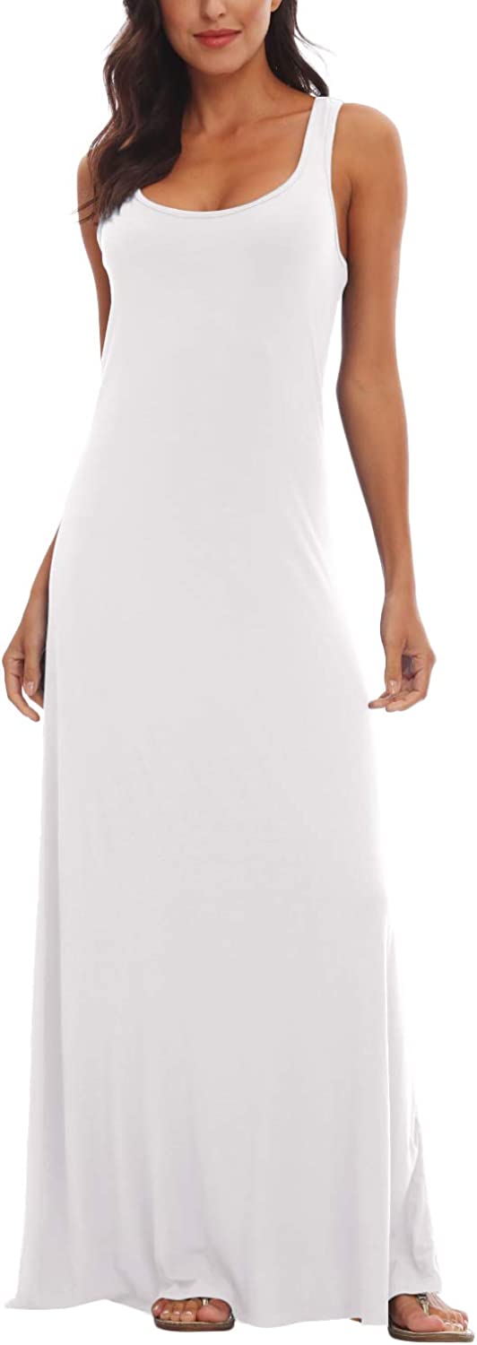 Urban CoCo Women's Floral Print Sleeveless Tank Top Maxi Dress | eBay