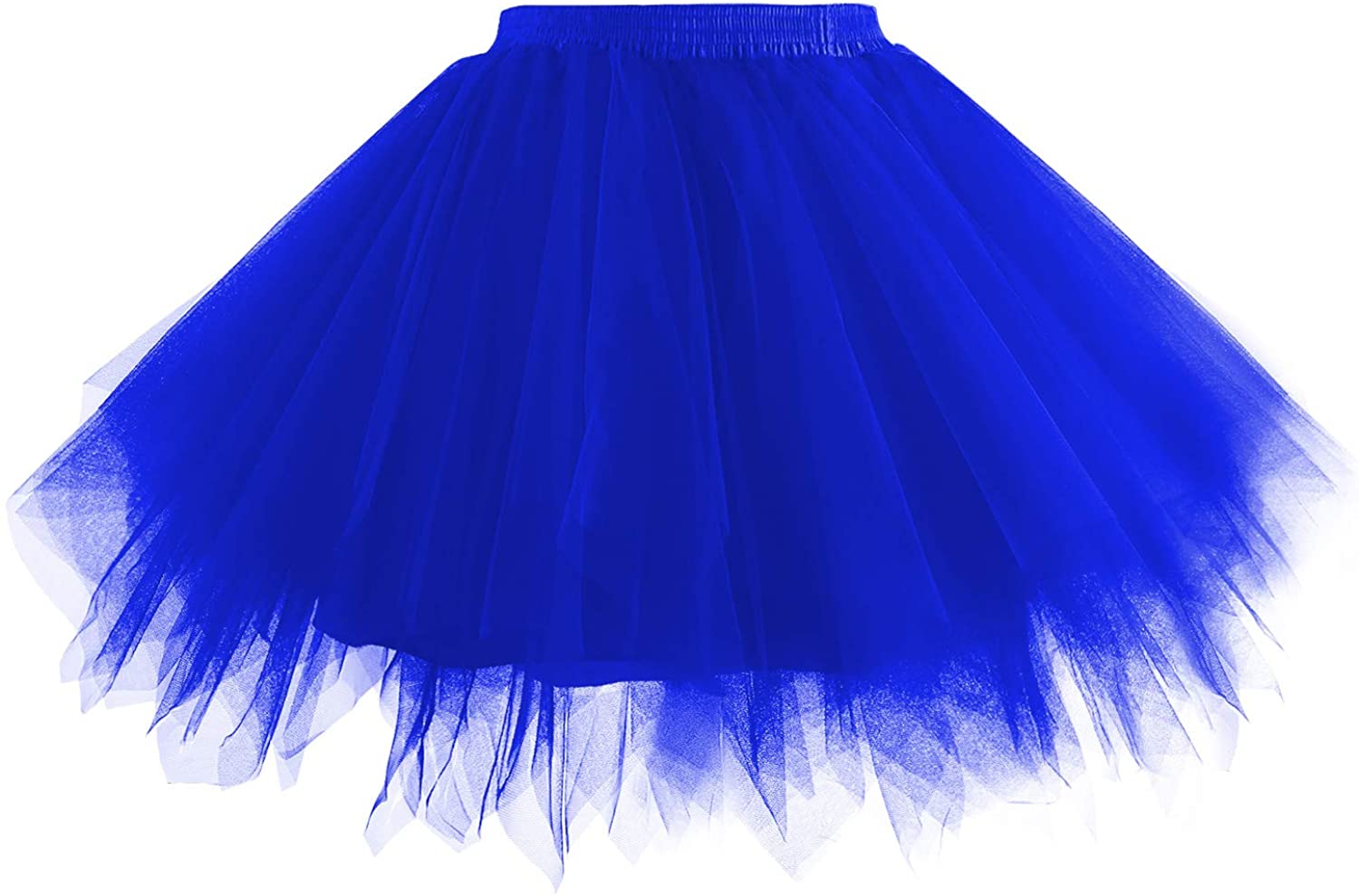 Cclia Women's 1950s Vintage Tutu Skirt Petticoat Ballet Bubble Underskirt LED Swing Princess Skirt Hippy Cosplay Cute Dress 