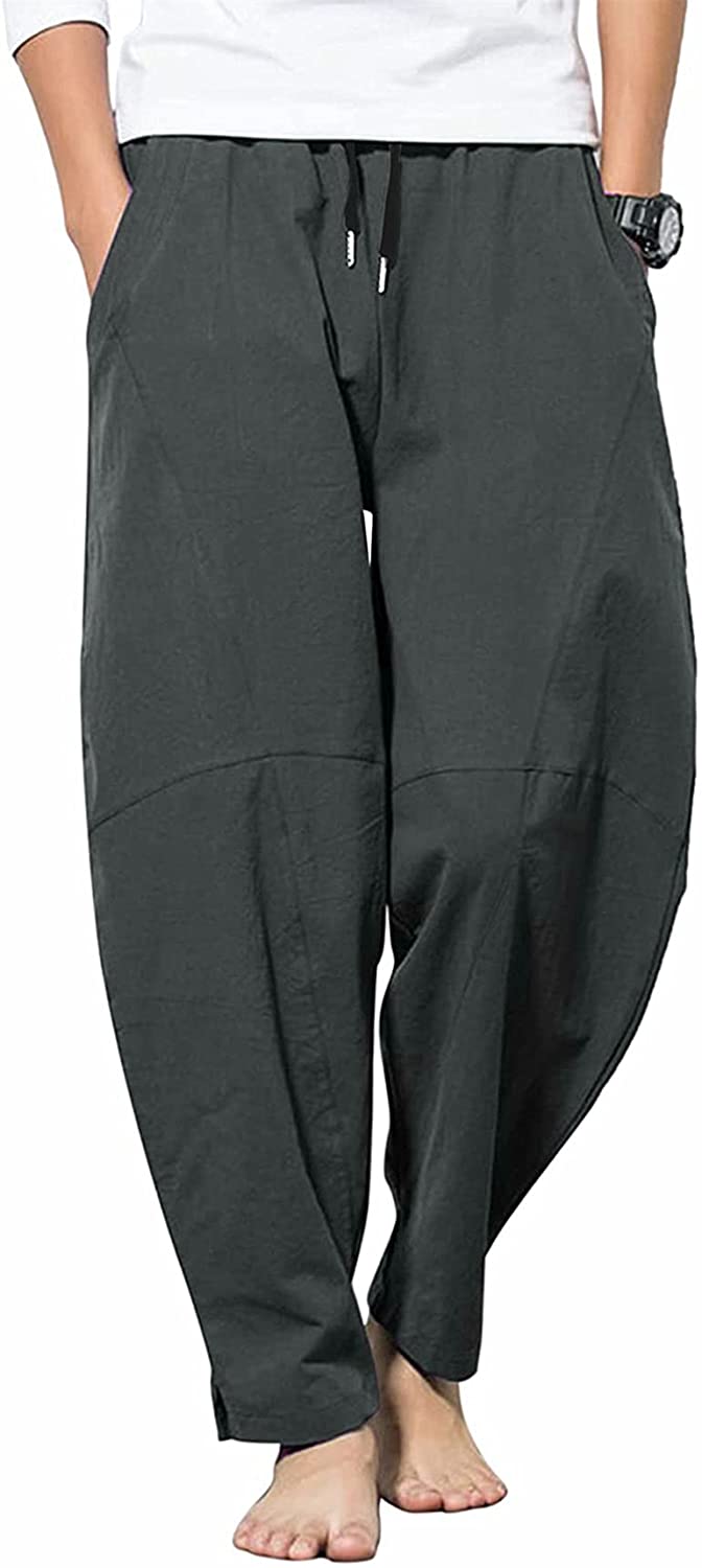 mens drawstring pants amazon