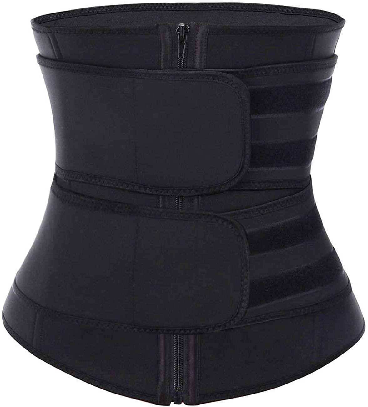 FeelinGirl Women's Latex Underbust Corset Waist Training Trainer