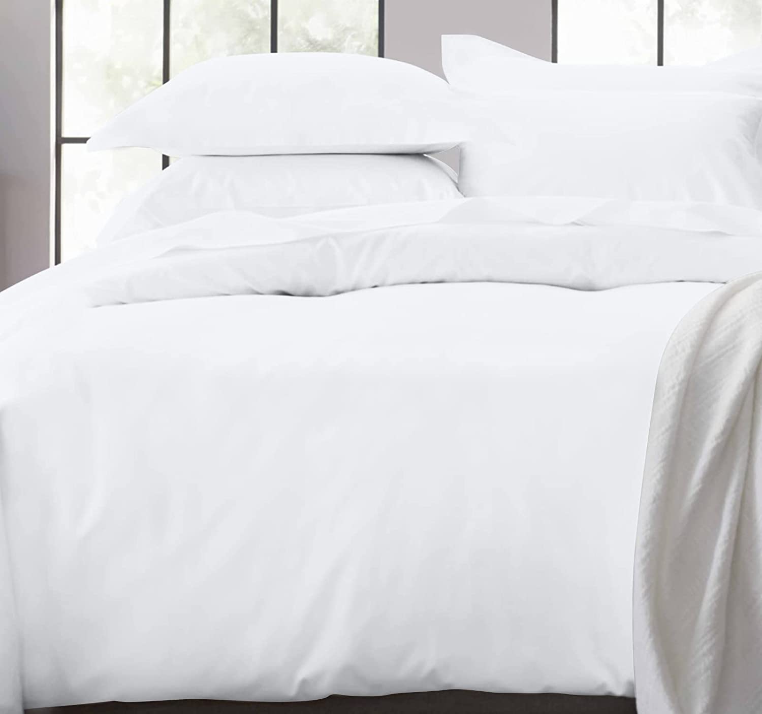 white duvet cover full