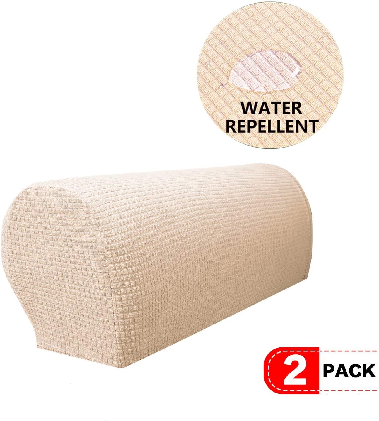 Details about   NC HOME Anti-Slip Waterproof Stretch Fabric Armrest Covers Furniture Protector A 