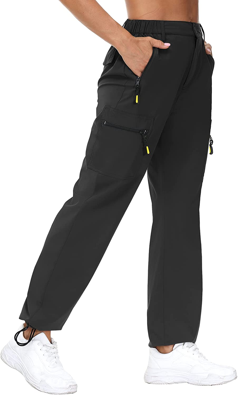 VVK Women's Hiking Cargo Pants Lightweight Quick Dry Outdoor Athletic Pants  Camp